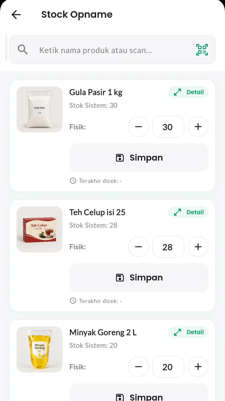 Stok Pro: Stock opname